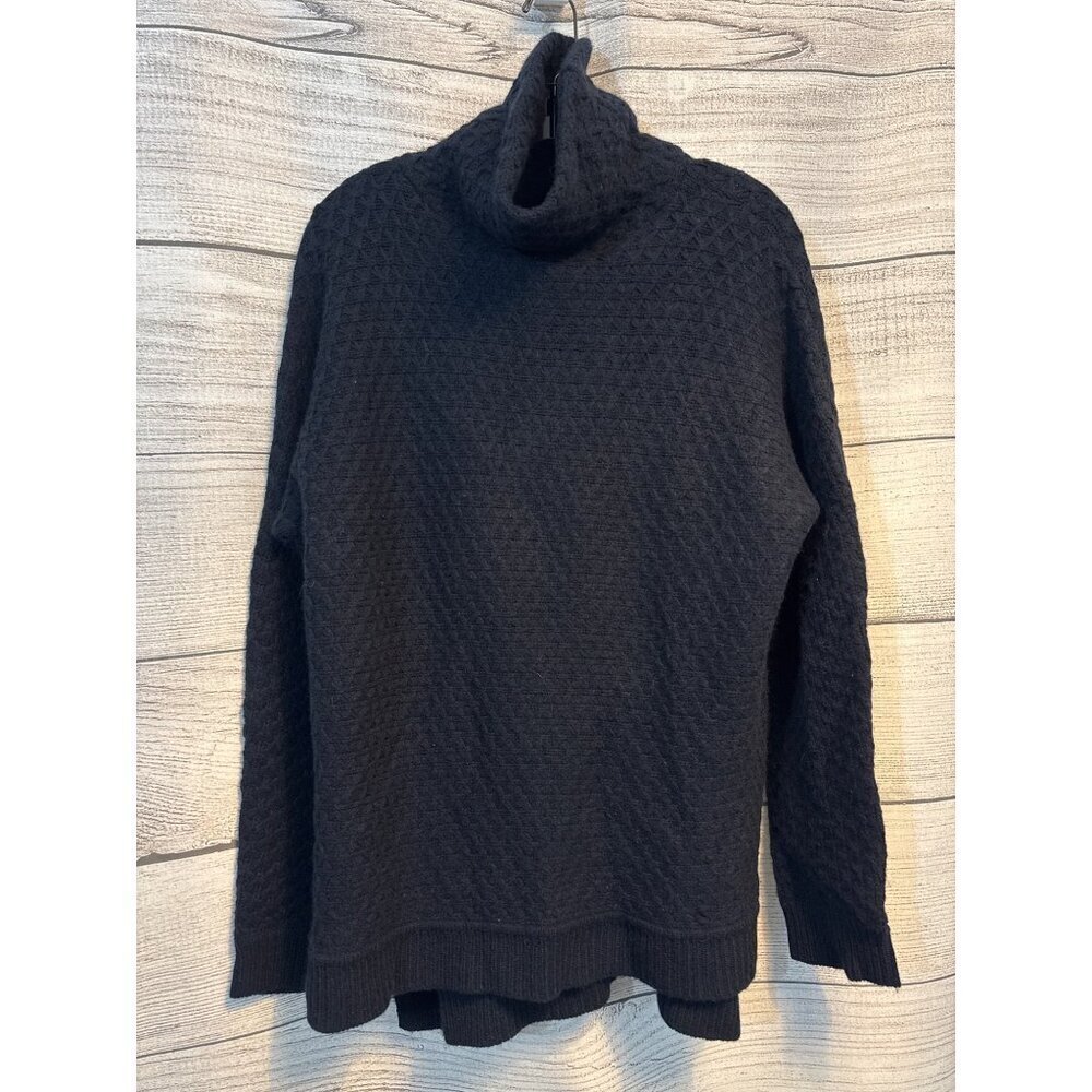 Zadig & Voltaire Cashmere Side Zip Turtleneck Sweater Size XS